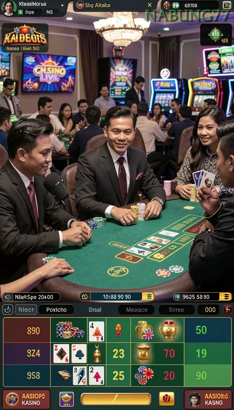 Cuplikan layar DOMINO4D — aktivitas